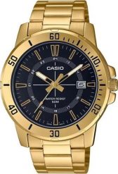 Zegarek Casio ZEGAREK MĘSKI CASIO MTP-VD01G-1CVUDF (zd185d) + BOX. Zegarki męskie Casio, bez wzorów. Za 189.65 zł.