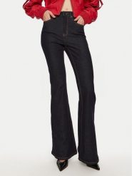 Gestuz Jeansy Nathalie 10909482 Granatowy Flare Fit. Niebieskie jeansy damskie Gestuz, bez wzorów, z bawełny. Za 299.99 zł.