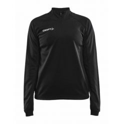 Bluza treningowa damska Craft Evolve Halfzip. Czarne bielizna sportowa damska Craft, bez wzorów, bez ramiączek, bez kaptura. Za 198.00 zł.