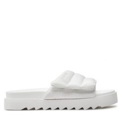 Klapki Big Star Shoes. Białe klapki damskie BIG STAR SHOES, bez wzorów, retro, bez obcasa, bez zapięcia. Za 149.99 zł.
