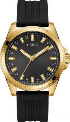 Zegarek Guess Zegarek męski Guess GW0639G2 czarny. Czarne zegarki męskie Guess, z aplikacjami. Za 295.27 zł.