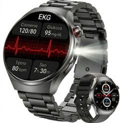 Smartwatch Lazird Smartwatch Lazird ZEGAREK EKG SMARTWATCH CIŚNIENIOMIERZ GLUKOMETR czarny. Ciśnieniomierze Lazird. Za 425.00 zł.