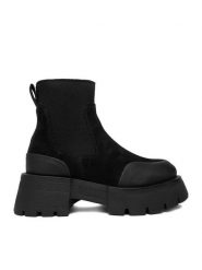 G-Star Raw Sztyblety CEO-WI16-525-05 Czarny. Czarne botki damskie G-Star Raw, bez wzorów, ze skóry, retro, bez obcasa, na płaskiej podeszwie, bez zapięcia. Za 309.99 zł.