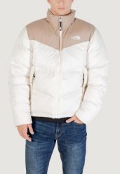 Kurtka puchowa Mężczyzna THE NORTH FACE M SAIKURU JACKET. Białe kurtki męskie The North Face, l, bez wzorów, z materiału, bez kaptura. Za 813.60 zł.