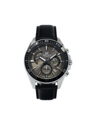 Casio Zegarek Ediffice Classic EFR-552L-5AVUEF Czarny. Czarne, analogowe zegarki męskie Casio, bez wzorów. Za 549.99 zł.