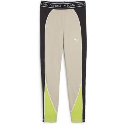 Puma Legginsy Fit Train Strong 7/8 52502790. Brązowe legginsy damskie Puma, bez wzorów. Za 152.99 zł.