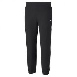 Spodnie sportowe damskie Puma 84711101. Czarne spodnie dresowe damskie Puma, bez wzorów, z dresówki, sportowe. Za 309.99 zł.