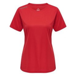 Koszulka damska Newline core functional. Czerwone bluzki damskie Newline, xs, bez wzorów, sportowe, bez kołnierzyka, bez ramiączek. Za 124.50 zł.