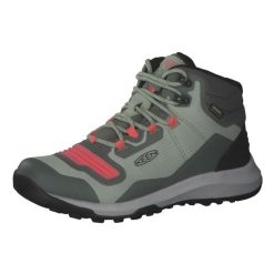 KEEN WMS Tempo Flex Mid WP damskie buty trekkingowe. Czerwone obuwie trekkingowe damskie Keen, bez zapięcia. Za 608.99 zł.