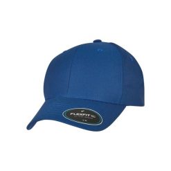 Czapka Flexfit NU. Niebieskie czapki damskie FLEXFIT, bez wzorów, sportowe. Za 98.10 zł.