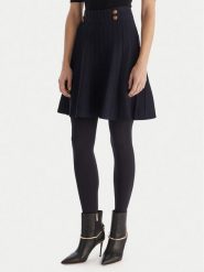 Guess Spódnica mini W5YD65 Z0130 Granatowy Regular Fit. Niebieskie spódnice damskie Guess, xl, z aplikacjami, z wiskozy, mini. Za 269.99 zł.