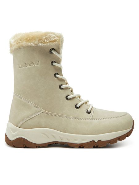 Kimberfeel Śniegowce Lexie Écru. Śniegowce damskie Kimberfeel, ze skóry, bez zapięcia. Za 369.99 zł.