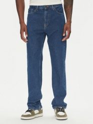 DC Shoes Jeansy Worker Straight ADYDP03072 Niebieski Regular Fit. Niebieskie jeansy męskie DC Shoes, z bawełny. Za 219.99 zł.
