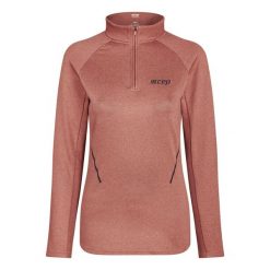 Bluzka zimowa z długim rękawem CEP damska. Brązowe bluzki damskie CEP, s, bez wzorów, z materiału, sportowe, bez kołnierzyka, bez ramiączek. Za 249.00 zł.