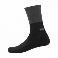 Wysokie skarpety wełniane Shimano Original. Szare skarpetki damskie Shimano, bez wzorów, z wełny. Za 88.95 zł.