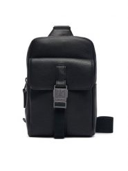 Calvin Klein Saszetka Emblem Hw Sling LV04D3507G Czarny. Czarne saszetki i nerki męskie Calvin Klein, bez wzorów, ze skóry. Za 409.99 zł.