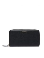 Emporio Armani Portfel EW000366 AF19568 Czarny. Czarne portfele damskie Emporio Armani, ze skóry. Za 1,039.00 zł.