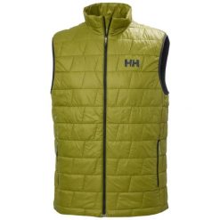 Kurtka puchowa bez rękawów Helly Hansen Lifaloft. Zielone kurtki męskie Helly Hansen, xl, bez wzorów, z materiału, bez kaptura. Za 668.00 zł.