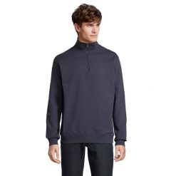 Bluza Rozpinana Unisex Dla Dorosłych Conrad Quarter Zip. Niebieskie bluzy męskie SOL'S, m, bez wzorów, bez ramiączek, bez kaptura. Za 147.99 zł.