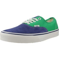 Buty VANS AUTHENTIC Niebieski. Niebieskie buty zimowe męskie Vans, bez wzorów, ze skóry, bez obcasa, bez zapięcia. Za 347.99 zł.