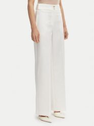 Artigli Spodnie materiałowe ACPA004371 Écru Regular Fit. Białe spodnie materiałowe damskie Artigli, bez wzorów, z materiału. Za 419.99 zł.