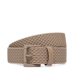 Pasek Męski HUGO. Brązowe paski męskie Hugo. Za 339.99 zł.