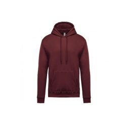 Bluza z kapturem Kariban. Brązowe bluzy męskie KARIBAN, m, bez wzorów, bez ramiączek, z kapturem. Za 144.00 zł.