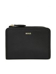 BOSS Portfel 50558032 Czarny. Czarne portfele damskie Boss, ze skóry. Za 449.99 zł.