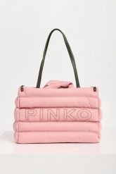 Torebka damska Shopper PINKO. Shopperki damskie Pinko, bez wzorów, bez dodatków. W wyprzedaży za 845.40 zł.