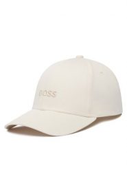 BOSS Czapka z daszkiem Ari 50519889 Beżowy. Brązowe czapki damskie Boss, bez wzorów, z bawełny. Za 209.99 zł.