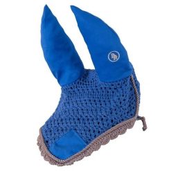 Krótka czapka dla konia BR Equitation Event. Niebieskie czapki damskie BR, bez wzorów, eleganckie. Za 136.75 zł.