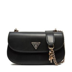 Torebka Guess. Czarne torebki do ręki damskie Guess, z aplikacjami, bez dodatków. Za 299.99 zł.