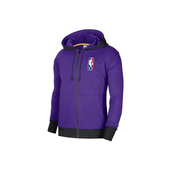 Bluza męska nike nba los angeles lakers fleece full-zip courtside field purple. Fioletowe bluzy męskie Nike, m, bez wzorów, sportowe, bez ramiączek, bez kaptura. Za 349.00 zł.