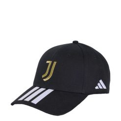 Czapka bejsbolówka Juventus. Białe czapki damskie Adidas, bez wzorów, z bawełny, sportowe. Za 99.95 zł.