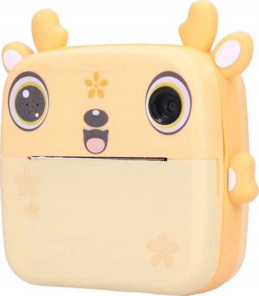 Aparat cyfrowy ExtraLink Zestaw | Drukarka termiczna EPP-006 Żółta + Papier termiczny 3 rolki | jelonek. Aparaty kompaktowe ExtraLink. Za 126.64 zł.