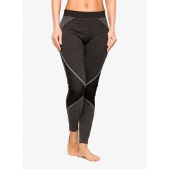 Legginsy termoaktywne damskie La Sportiva Wool70 Tech Pants. Szare bielizna sportowa damska La Sportiva, bez wzorów. Za 340.99 zł.