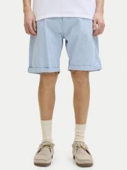 Jack & Jones Szorty jeansowe Rick 12288485 Niebieski Regular Fit. Niebieskie szorty męskie Jack & Jones, bez wzorów, z bawełny. Za 119.99 zł.