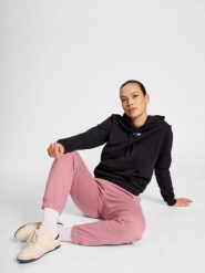 Bluza damska z kapturem Hummel LGC Shai. Czarne bluzy damskie Hummel, xl, bez wzorów, z bawełny, eleganckie, bez ramiączek, z kapturem. Za 244.30 zł.