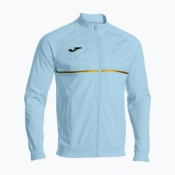 Bluza do biegania męska Joma Record III Full Zip. Białe bluzy męskie Joma, m, bez wzorów, sportowe, bez ramiączek, bez kaptura. Za 129.99 zł.