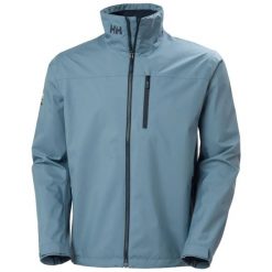 Kurtka wodoodporna Helly Hansen Crew 2.0. Niebieskie kurtki męskie Helly Hansen, na lato, m, bez wzorów, z polaru, bez kaptura. Za 692.50 zł.