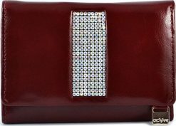 Swarovski CV 130 Swarovski skórzany portfel damski kolekcja Giovani ciemno czerwony CV 130. Czerwone portfele damskie Swarovski. Za 399.00 zł.