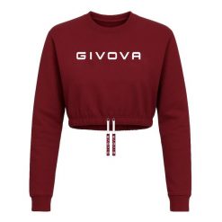 Givova damska koszulka crop, długi rękaw, bawełna, rozmiar L. Czarne bluzki damskie Givova, l, bez wzorów, z bawełny, bez kołnierzyka, bez ramiączek. Za 262.99 zł.