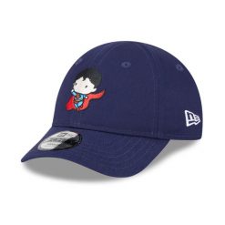 Czapka z daszkiem New Era 9FORTY Character DC Superman Navy 60424710 Toddler. Szare czapki damskie New Era, bez wzorów, sportowe. Za 89.99 zł.