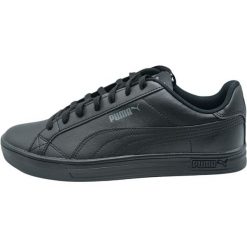 Trampki Puma Smash Vulcanised V3, Czarny. Czarne trampki męskie Puma, na wiosnę, bez wzorów, bez zapięcia. W wyprzedaży za 271.70 zł.