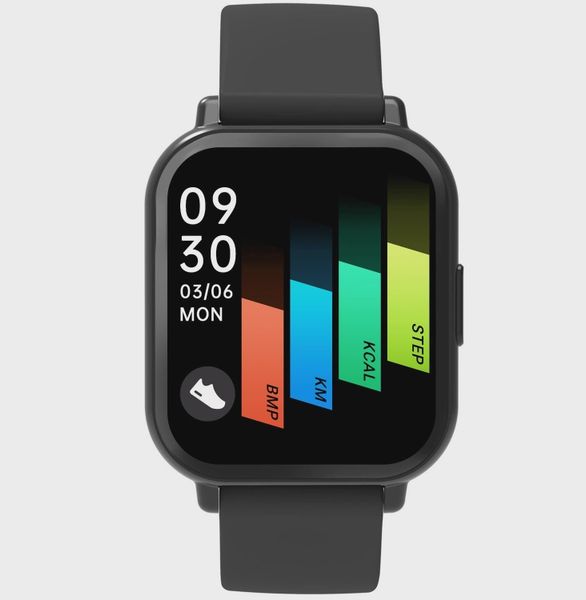 Smartwatch Denver SWC-176B Czarny. Czarne zegarki smartwatch Denver, bez wzorów. Za 54.30 zł.