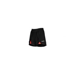 Spodenki krótkie damskie DIADORA L. DOUBLE LAYER SHORTS BE ONE. Czarne szorty damskie Diadora, bez wzorów. Za 99.99 zł.