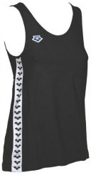 Arena KOSZULKA WOMAN TANK TOP TEAM ICONS BLACK-WHITE-BLACK ROZMIAR XS 001782501. Białe topy damskie ARENA, xs, bez wzorów, bez kołnierzyka, bez ramiączek. Za 67.62 zł.