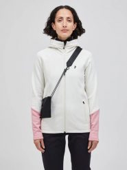 Bluza Peak Performance damska Rider Zip Hood. Białe bluzy damskie Peak Performance, m, bez wzorów, z elastanu, bez ramiączek. Za 599.00 zł.