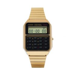 Zegarek Casio. Żółte zegarki męskie Casio, bez wzorów, złote. Za 319.99 zł.