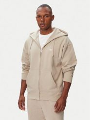 Adidas Bluza Trefoil Essentials KS9814 Beżowy Loose Fit. Brązowe bluzy męskie Adidas, m, bez wzorów, z bawełny, bez ramiączek, bez kaptura. Za 259.99 zł.